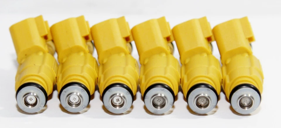 Inyectores de combustible de 6 piezas para Jeep 99-04 Wrangler/TJ/Grand Cherokee 4,0 L I6 Foto 4 de 4
