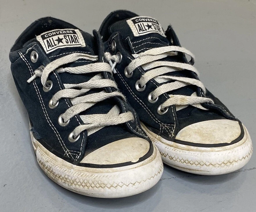 Sneakers Converse Chuck Taylor All Star bambino 5 nere basse tela A01693F