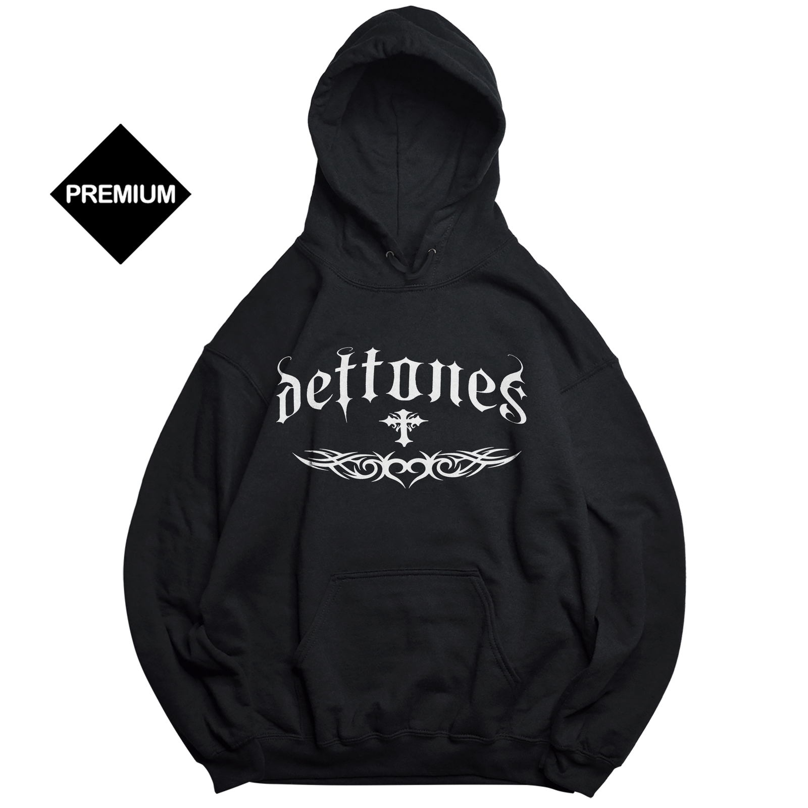 Felpa con cappuccio unisex Deftones Deftones Vintage Hoodie Intorno alla pelliccia White Pony
