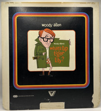 Woody Allen What  s Up Tiger Lily 1983 CED Movie RCA SelectaVision Video Disc