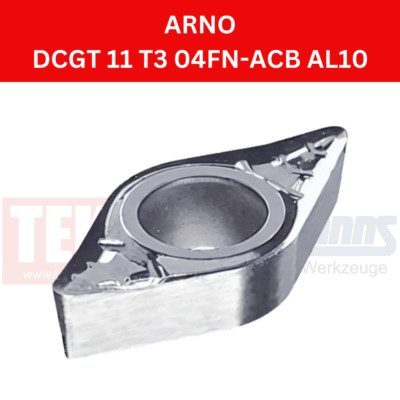 10 x ARNO DCGT 11T304FN-ACB AL10 für ALU & Kunststoffe (NE-Metalle)