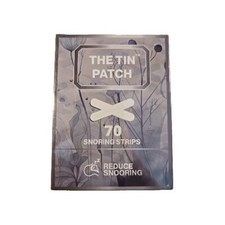 THE TIN PATCH Reduce Snoring 70 Strips Micropore Tape Pain Free Removal Gentle