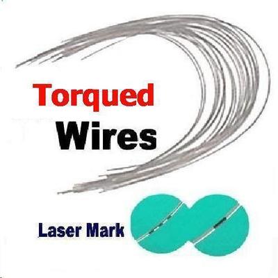 Dental Orthodontic Anterior Torqued Niti Arch Wires 18x25 Lower - ship from US