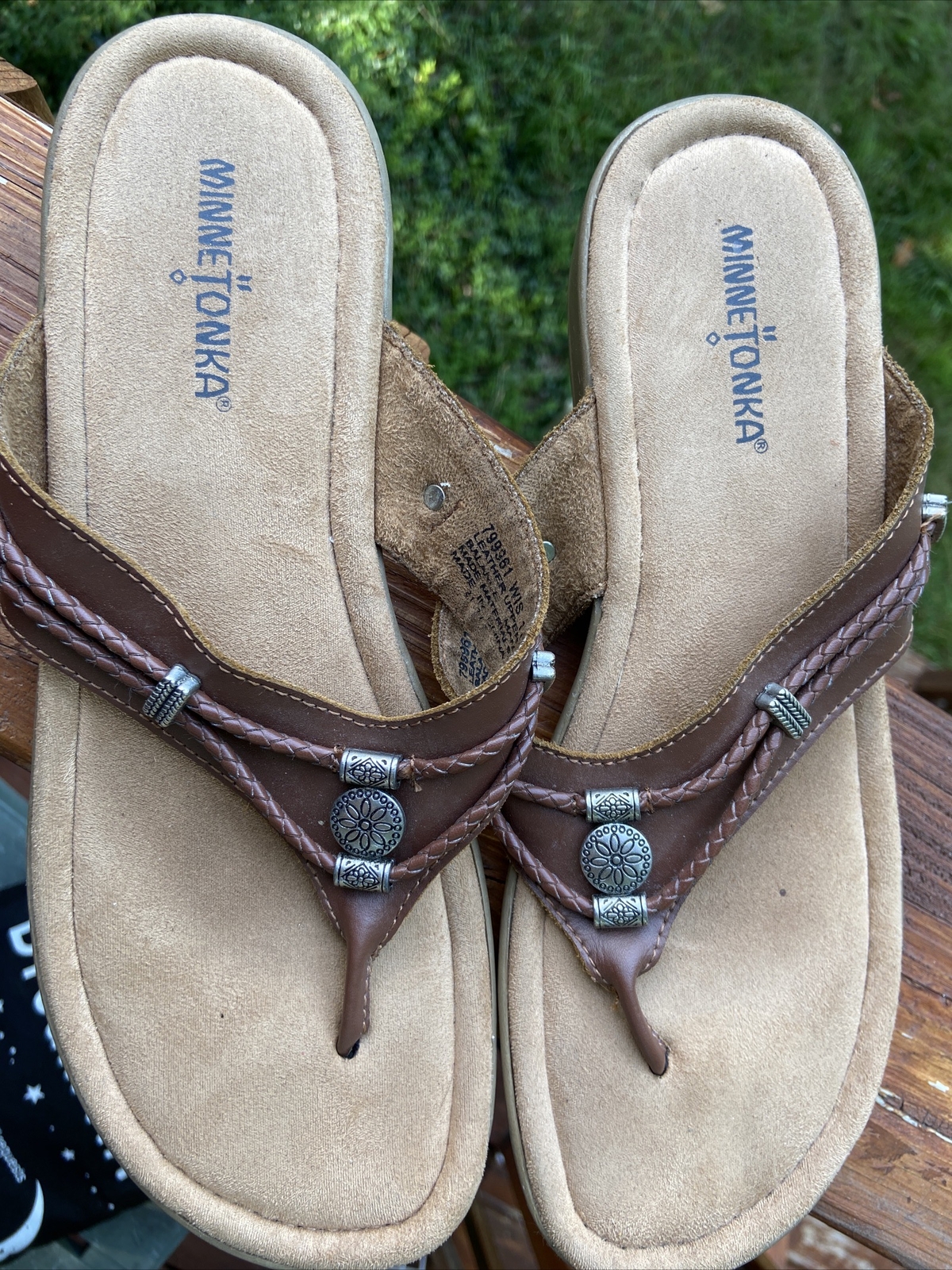 Minnetonka Discover - Slip da donna in tessuto con tomaia in
