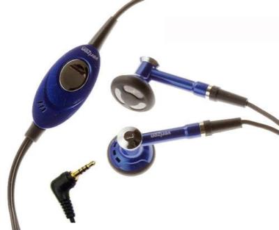 HEADSET OEM 2.5MM HANDS-FREE EARPHONES DUAL EARBUDS with MIC S3V for CELL PHONES