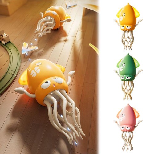 Electric Crawling Octopus Toy Auto-Avoid Smart Music Dancing Robotics Toys N EW - Picture 8 of 14