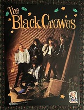 BLACK CROWES Shake Your Money Maker orig 18x24 record store promo poster 1990