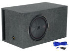 Kicker 48Cwr152 Compr15 15" 1600 Watt Car Subwoofer+Vented Sub Box Enclosure