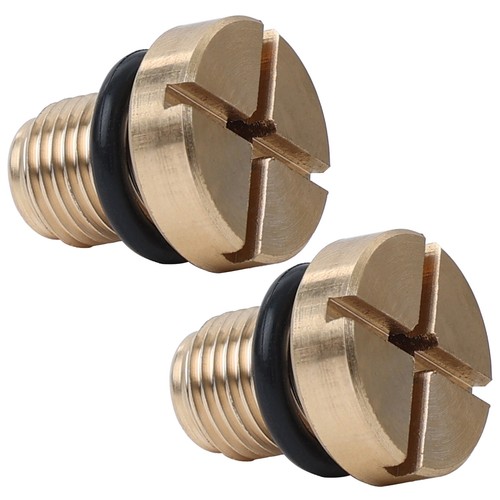 2x BRASS COOLANT BLEED BLEEDER SCREW FOR BMW E30 E36 E34 E46 E39 E38 17111712788 - Picture 9 of 9