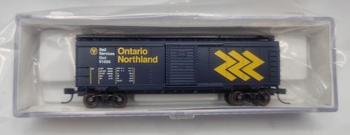 Coche de carga Life Like N Gauge C8250221 40' modelo Ontario Northland 91090 en caja | Zustand: Used