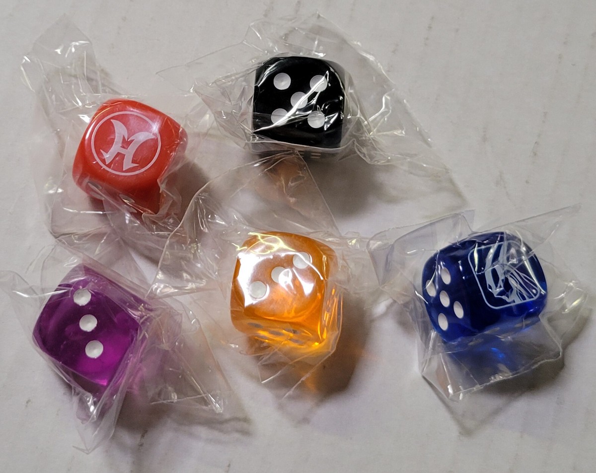 YUGIOH TCG LEGENDARY DUELIST SEASON 3 LDS3 SEALED DICE SET OF 5 | eBay