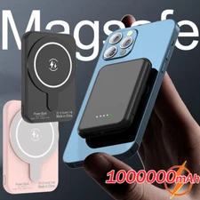 1000000mAh Mag Safe Wireless Power Bank for iPhone 14/13/12 Pro Max Battery Pack