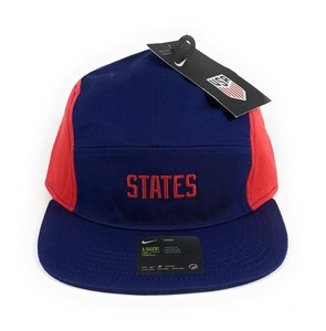red and blue nike hat