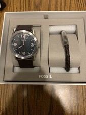 Fossil BQ2489 Wylie Three-hand Brown 