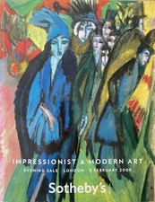 Sotheby's Impressionist & Modern Art Catalogue - Evening Sale, London, Feb 2009