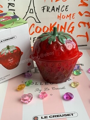 LE CREUSET FRUIT COLLECTION BERRIES STRAWBERRY CASSEROLE COCOTTE