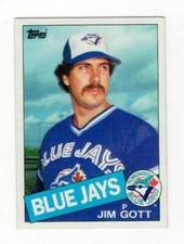 Jim Gott 1985 Topps Baseball Base Common #311 Toronto Blue Jays