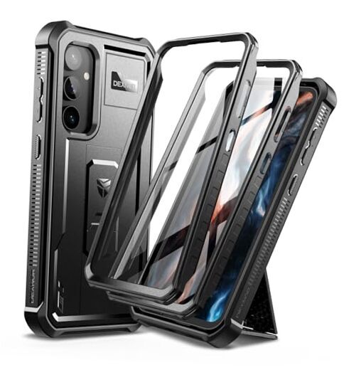Bumper Case for Samsung Galaxy S23 FE (2023), Full-Body Shockproof Black