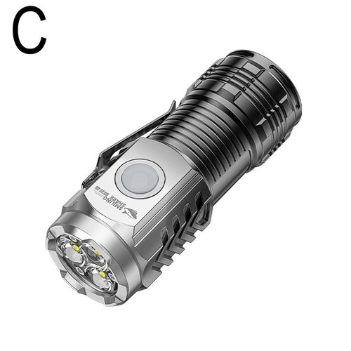 Three-Eyed MonsterMini Flashlight Flash SuperPower Waterproof Outdoor TraveSD34 - Picture 17 of 23