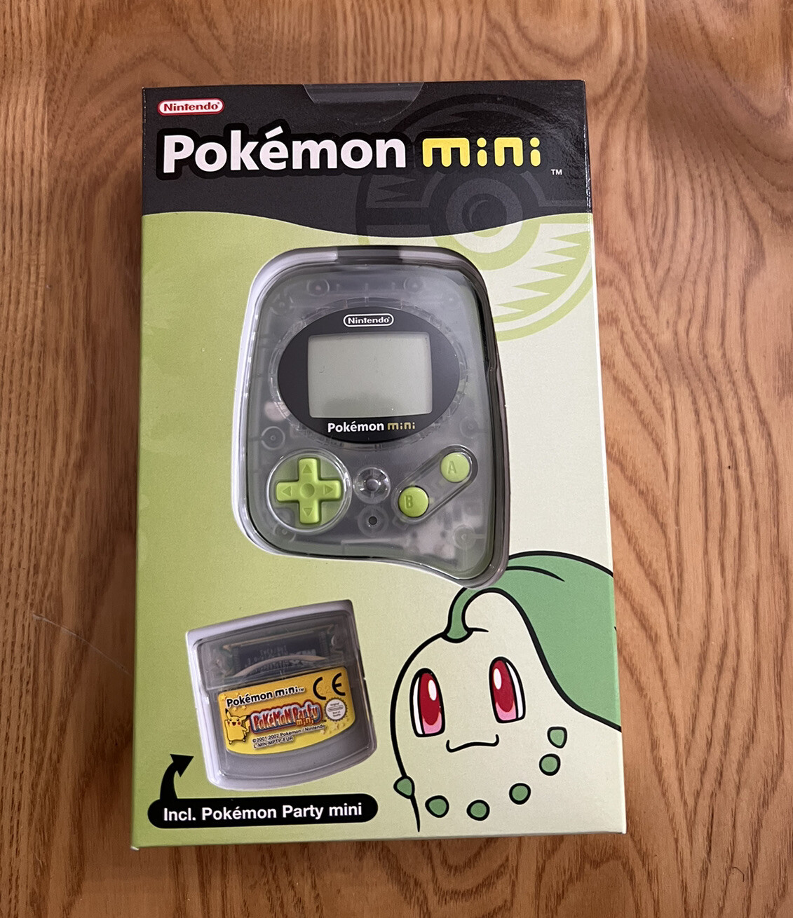 CONSOLE NINTENDO POKEMON MINI - VERDE - NEW FACTORY SEALED - RARE ⭐️MINT ⭐️