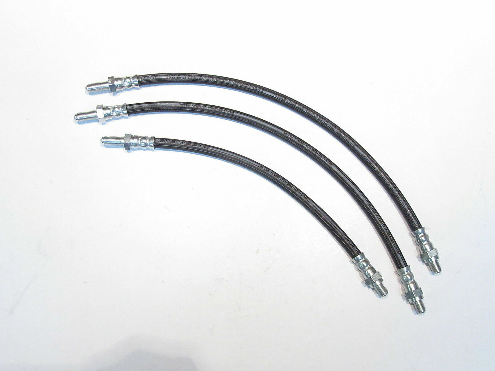 Lotus Eleven Club Sports & LeMans New 3 Piece Brake Hose Kit