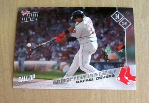 2017 Topps Now 648 Rafael Devers