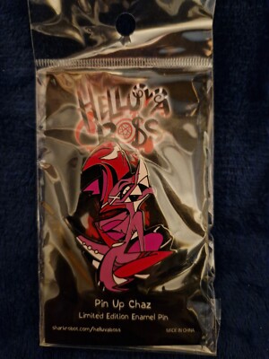 Ungeöffneter Helluva Boss Pin Up Chaz Emaille Pin
