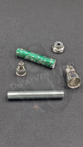 2er Pack: 3,25" Metall Tabakpfeife tragbar + 5 GRATIS Siebe! - Bild 4 von 4