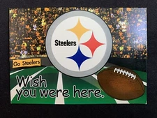 Pittsburgh Steelers NFL "Wish You Were Here" Magnet Postcard by Rico Industries