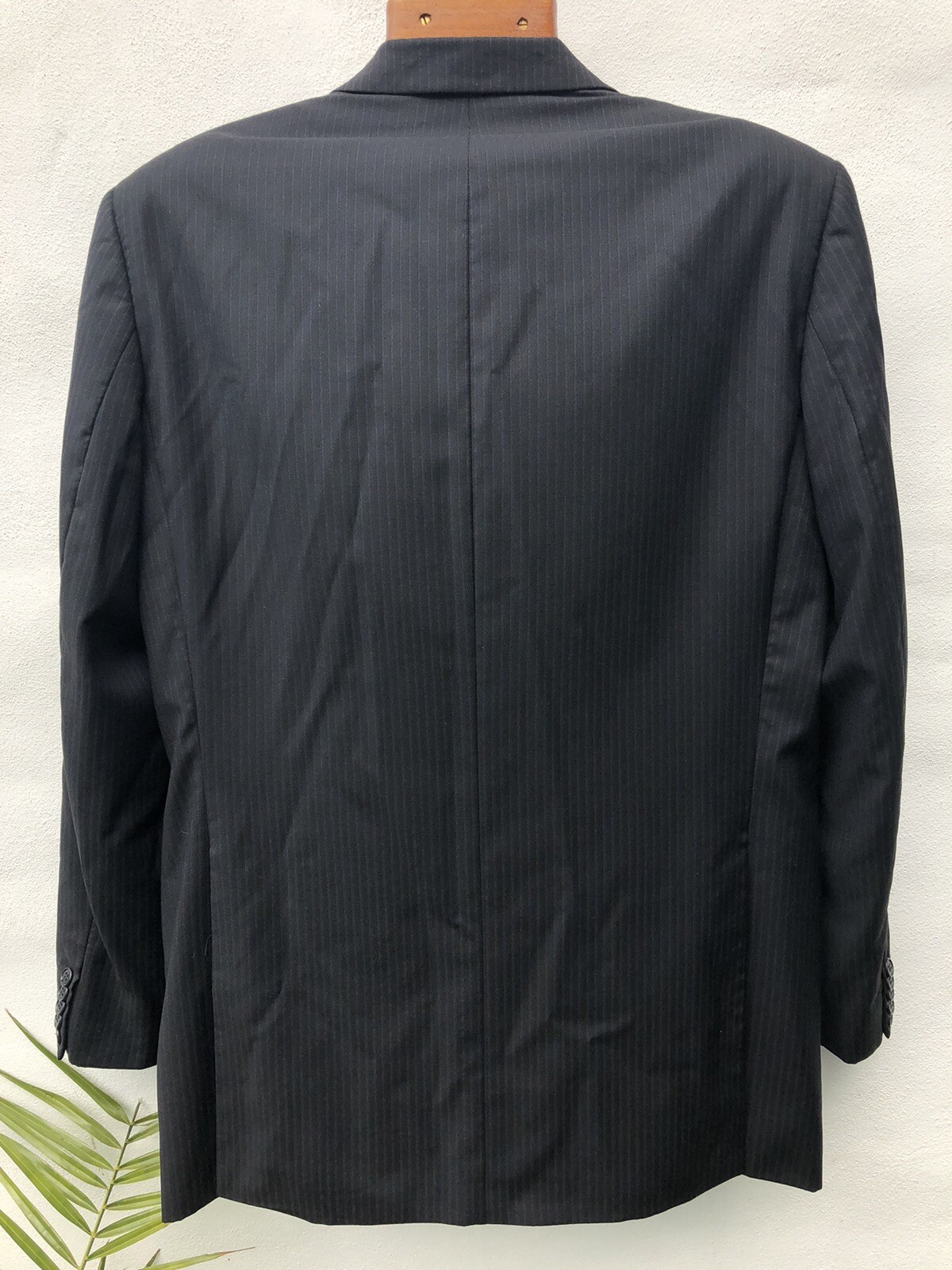 Baumler Evolution Wool Blazer Jacket Men's 42L Bl… - image 8