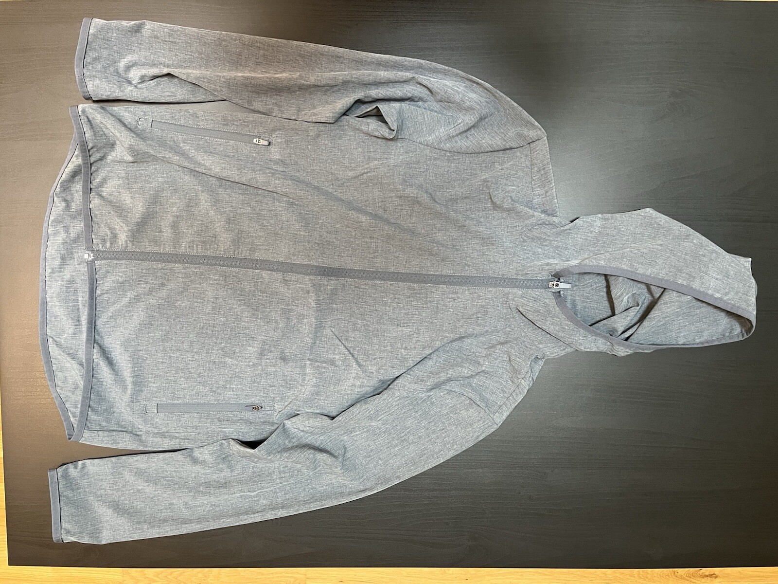 True Classic Active Jacket Small Heather Navy