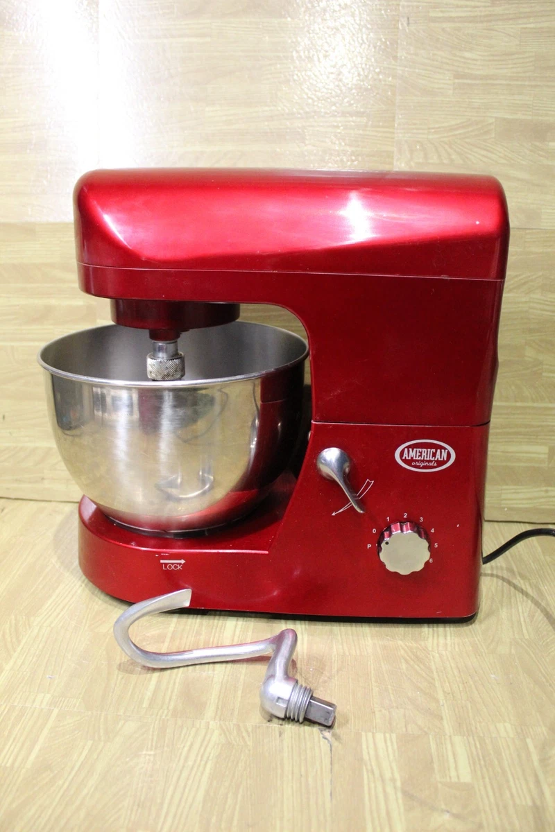American Originals Stand Mixer 650 watts Gloss Red RRP 200 used Condition