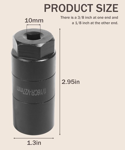 Oil Pressure Sensor Socket,Car Accessories 1-1/16 Switch Socket,Oil Pressure Sen - Picture 2 of 6