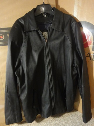 field gear leather jacket