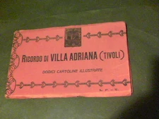 Ricordo di Villa Adriana Tivoli Dodici Cartoline illustrate 1930s?   ed7