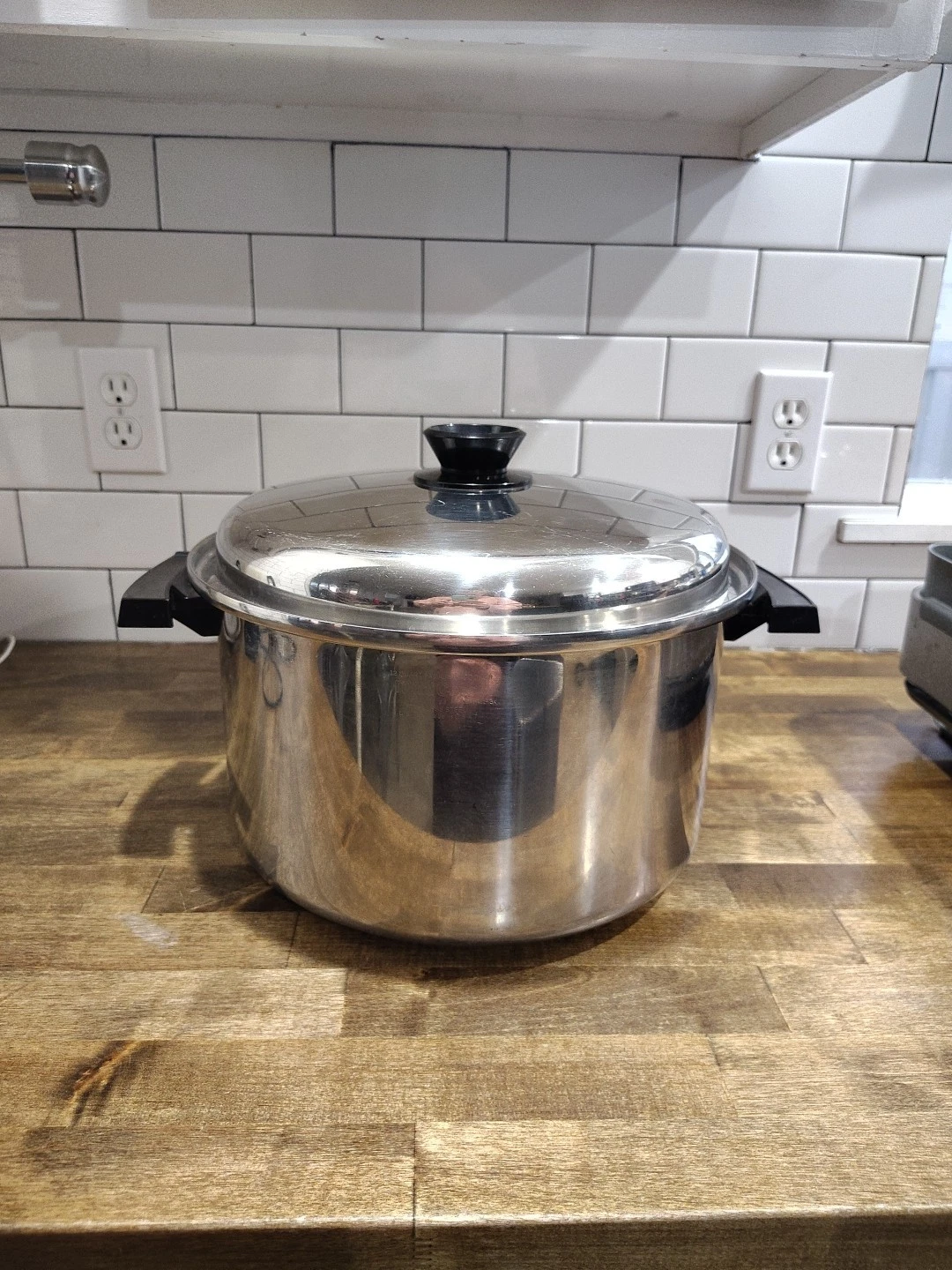 Multi Core Familie Cooker 12qt Stockpot West Bend 5-Ply Stainless Steel USA