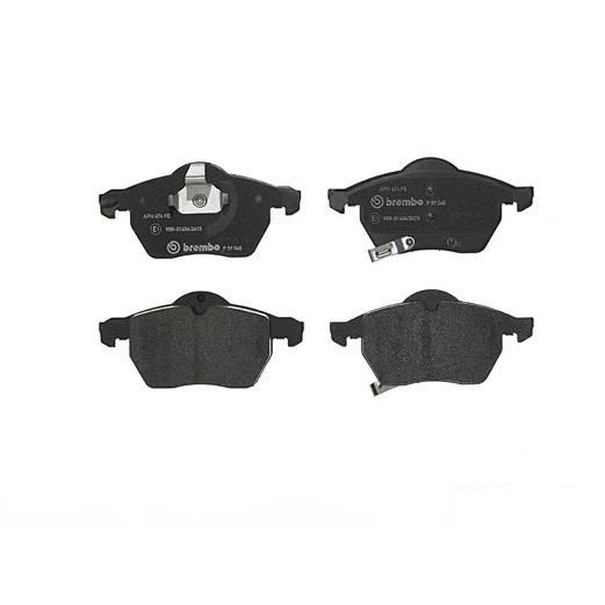 BREMBO P 59 048 Plaquettes de frein avant pour 9-5 9-3 Astra Zafira - Image 7