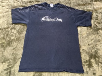 Vintage Y2K Original Ink Tattoo Shop Shirt Mens Large Punk Grunge Emo Goth 2000s
