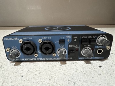 Cakewalk Sonar Power Studio 2 In/2Out - 24 bit/96 kHz -Unit only