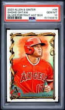2023 Topps Allen & Ginter #96 Shohei Ohtani Silver Portrait PSA 10
