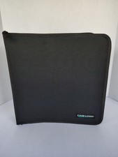 Case Logic Black 100 Disc CD DVD Carry Case, 25 Pages - Ships Free - Bonus CDs