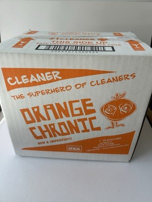 ORANGE CHRONIC 12 oz Cleaners (12 In Case)