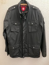 Wellenstein Fuel Herrenjacke Parka Gr. XL schwarz Winddicht Wasserdicht
