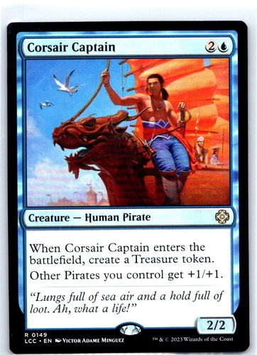 #149 Corsair Captain Commander: The Lost Caverns of Ixalan Rare