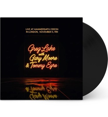 Greg Lake with Gary Moore & Tommy Eyre  Live at Hammersmith Odeon, London Vinyl