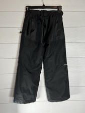 TSLA XS Size 6/7 Youth Black 22x21 Snow Winter Ski Snowboarding Pants