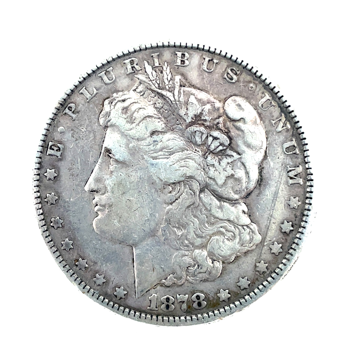 1878 7TF Rev Of 78 Morgan Dollar 90% Silver $1 US Coin # 2137 | eBay