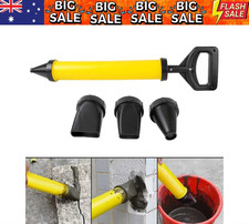Grout Mortar Gun Sprayer Applicator + 4 Nozzles Grouting Paving Tool Syringe AU