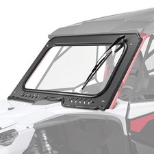 Vented Full Glass Windshield 8MM DOT w/ Wiper...