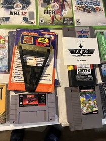 Huge Untested Video Game Lot 35 Game Genie &Manual NES Battle Arena Toshiden PS1